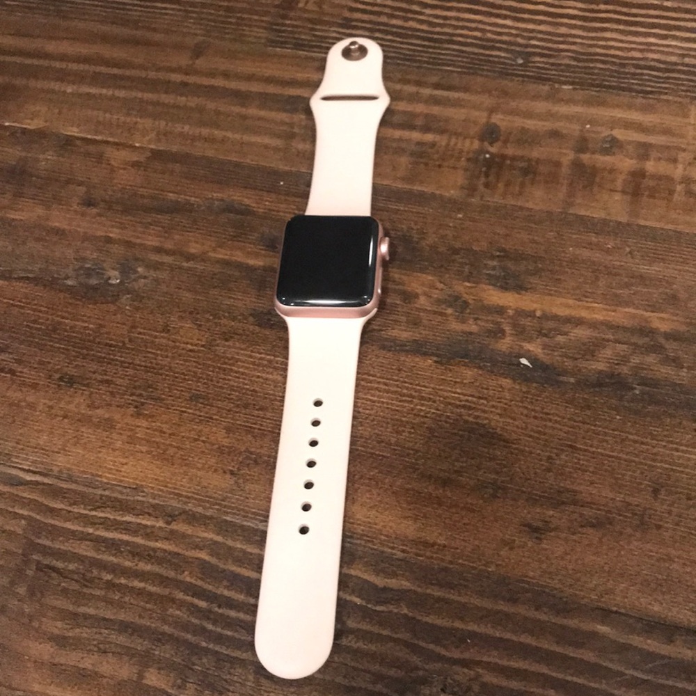 Apple Watch Series 2 38MM with rose gold band